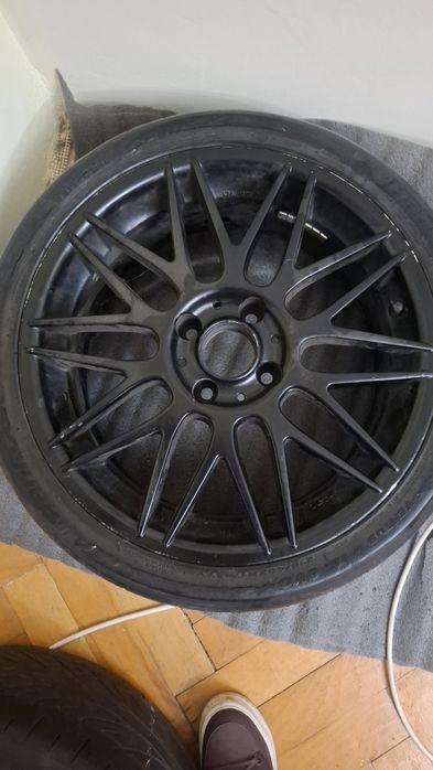 Set 4 jante Rial R17+cauciucuri