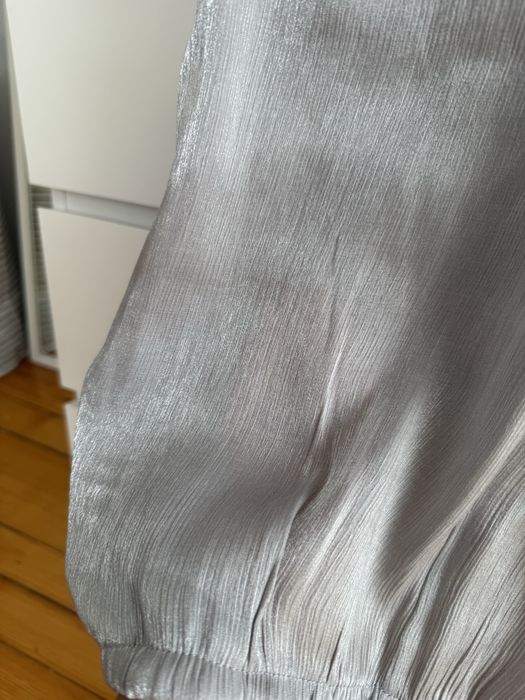 Панталон в сребристо Zara