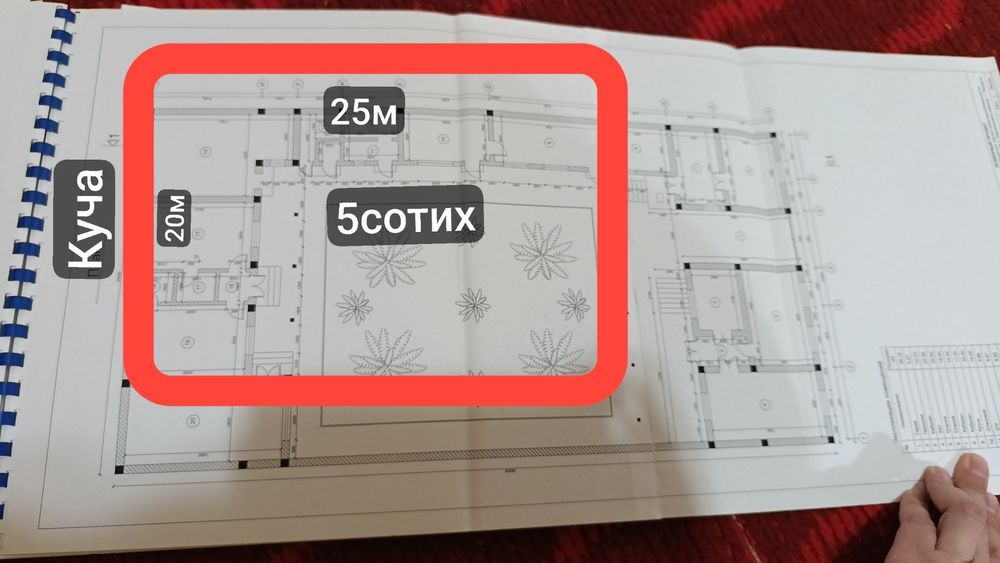 Sergeli tumanida 5sotix yer narxida xovli sotiladi !