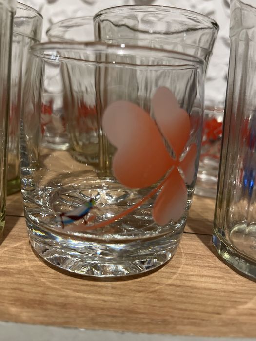 Стаканы стекло,рюмки,стопки.