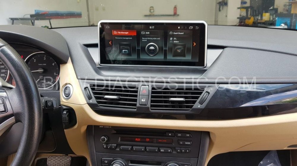 Навигация с ANDROID 13 8GB BMW X1 E84 10.25 инча Андроид БМВ Е84 WiFi