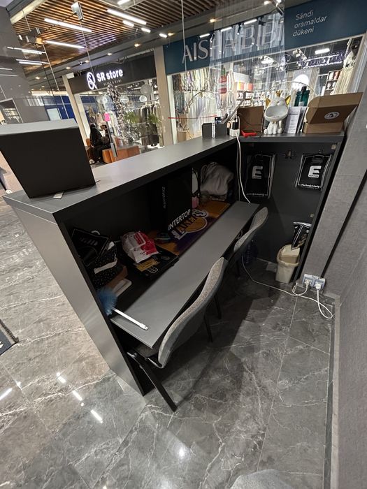 Ресепшен в графитовом цвете