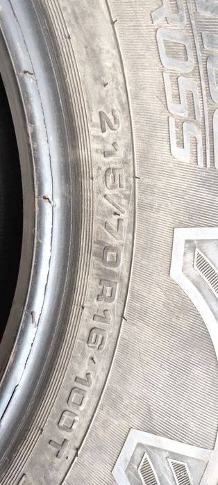 шины б/у 215/70 R16 cordiant зима