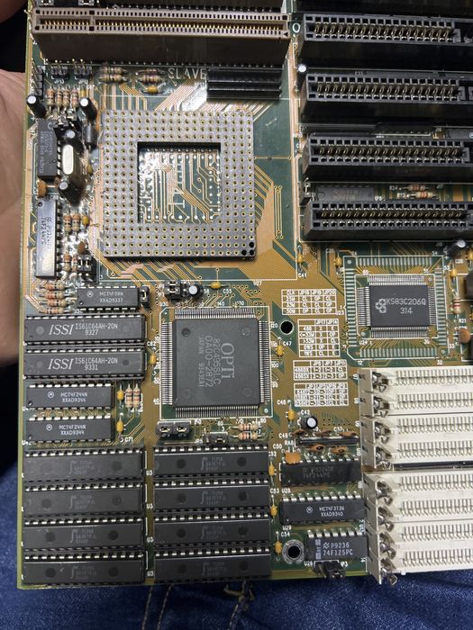 Placă de bază Retro 386 / 486 - Zida 495SLC rev 1.1 (OPTi) - Netestată