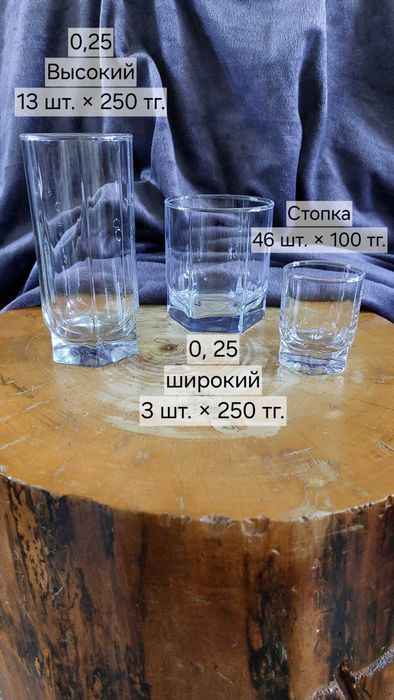 Стаканы,  рюмки , кружки , графины