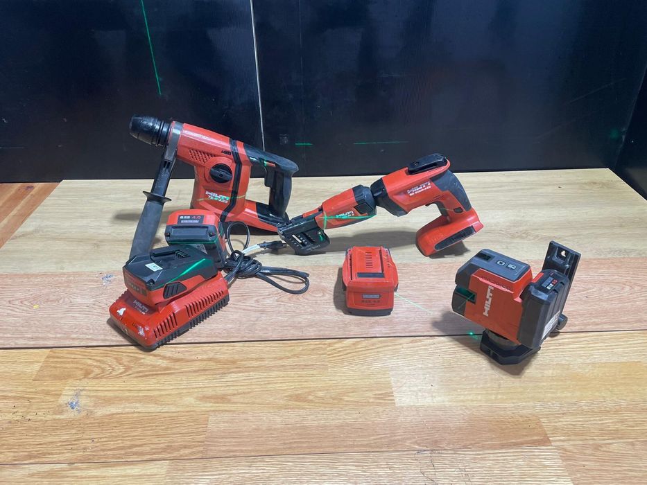 Hilti te 6 + sd5000+ laser set rigips