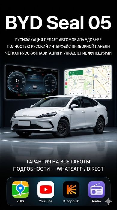 Русификация Китайских авто