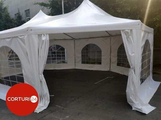 Cort turcesc- pagoda PVC 350gm² 6,8x5m- Evenimente, nunta, botez ab