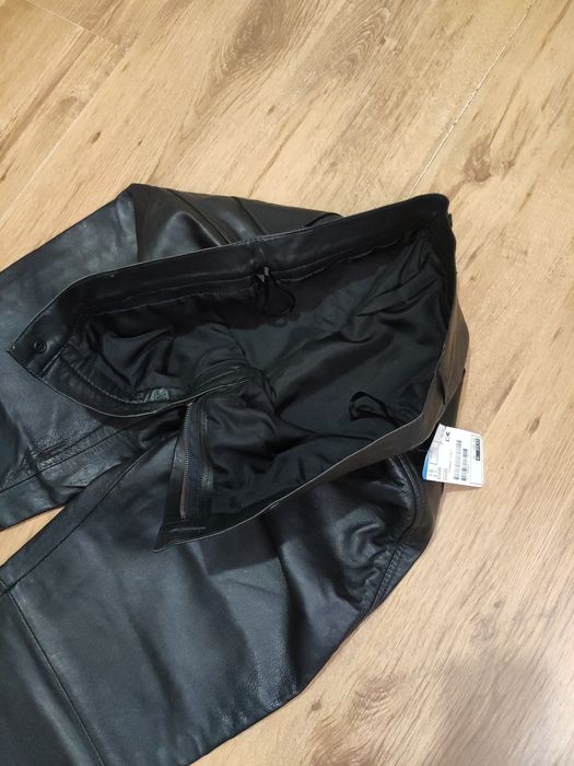 Pantaloni din piele de miel nappa Hide Society Germany mărimea 52 (M)