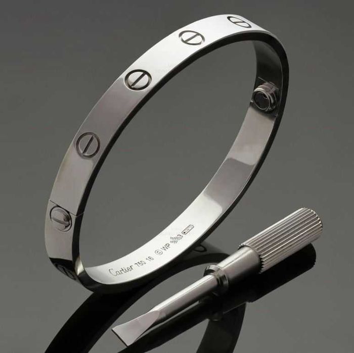 Подарочный набор для пары браслеты Сartier (бижутерия)