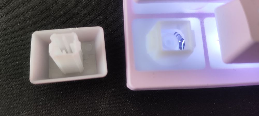 Розовая клавиатура, мембранка