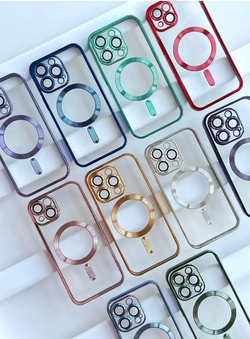 Husa Luxury MagSafe pentru iPhone 16 , 16 Pro , 16 Plus , 16 Pro Max