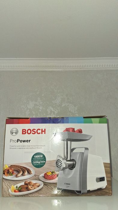 Мясорубка BOSCH көп қолданылмаған