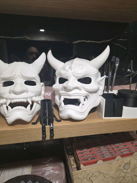 Oni face mask 3d