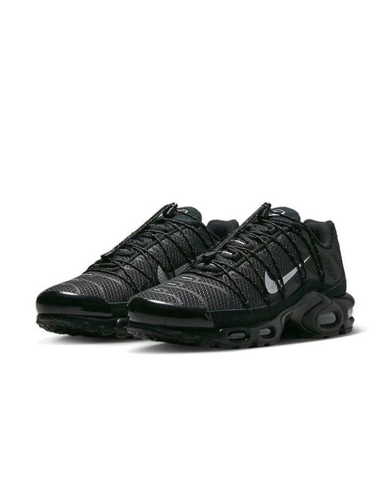 !НОВИ! Nike Air Max Plus Utility 'Black/Silver' - 40,41,42,43,44,45,46