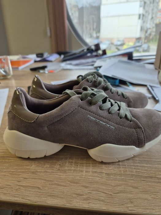 Чисто нови Fornarina спортни обувки 36 номер естествен.кожа