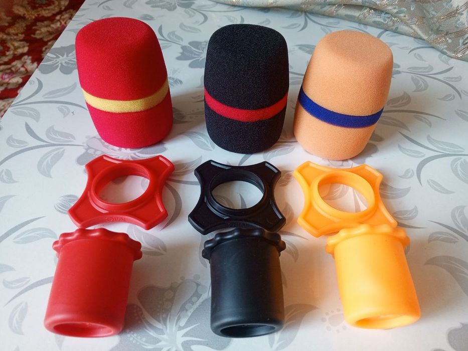 Mikrofon uchun gupka 3 tasi birda