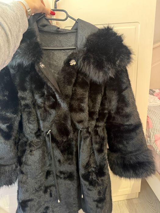 Дамски пухен кожух