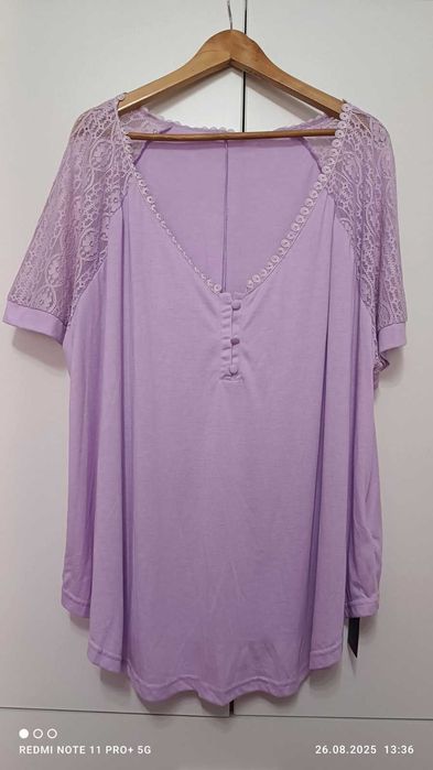 Туника с къс ръкав-4ХL