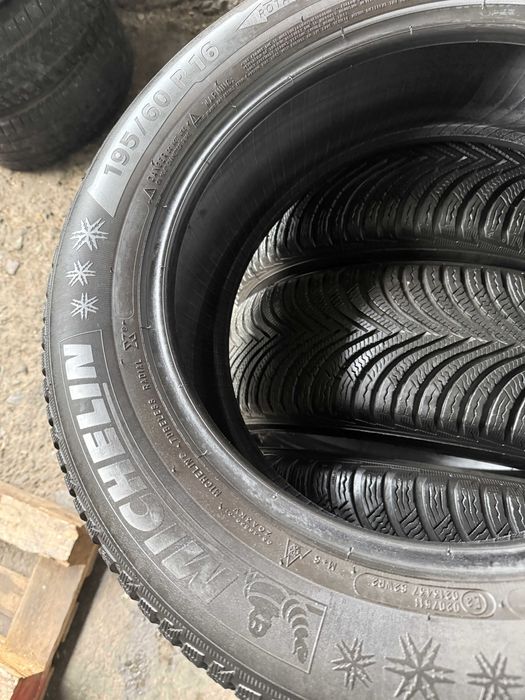 4x Anvelope iarna 195/60 R16 - Michelin Alpin 5