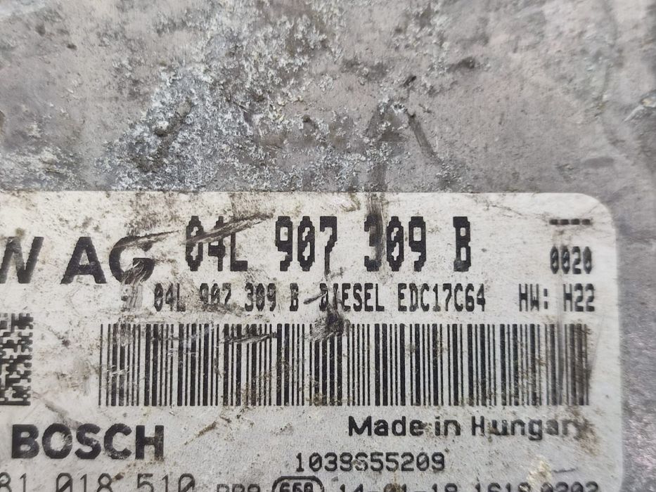 Calculator modul ECU 04L907309B 1.6 tdi CLHA Skoda Octavia 3 [2013 -