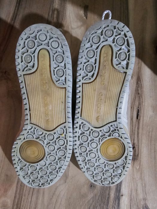 Adidas x Bad Bunny Forum Buckle Low "White" Sneakers, размер 39 ⅓