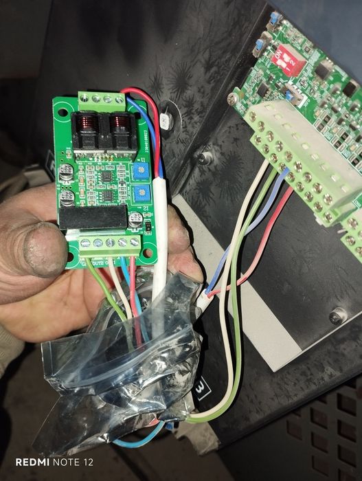 Termoplast stanok uchun Inverter / Установка частотный преобразователь