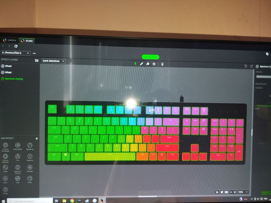 Геймърска оптично-механична клавиатура Razer Huntsman RGB
