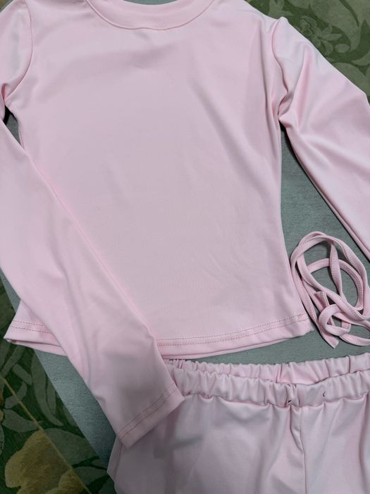 Костюм лонгслив+шорты