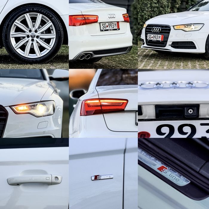 Audi A6 C7 3xS-Line 2013 Euro 5 2.0 TDI 177 CP Cutie Automata 8+1 Webasto Trapa Clima 4 Zone
