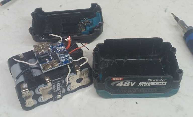 Ремонт и переделка аккумуляторов электроинструментов