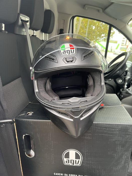 Каска AGV K1 с два визьора / Разлер L