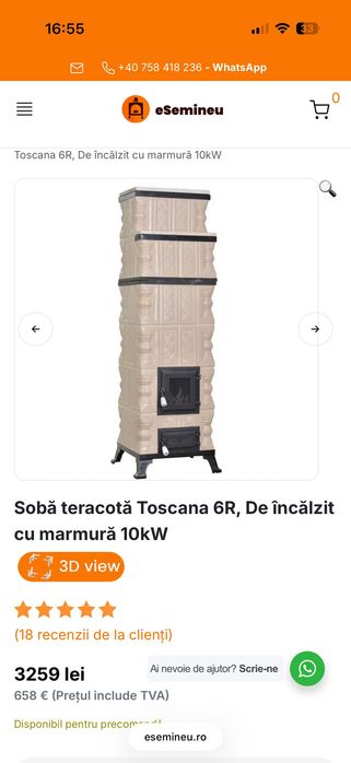 Soba teracota toscana