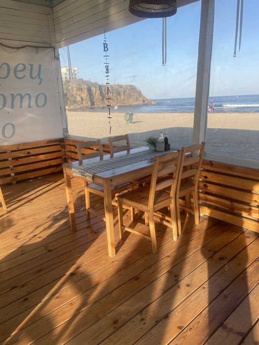 Комплект маса с 4стола