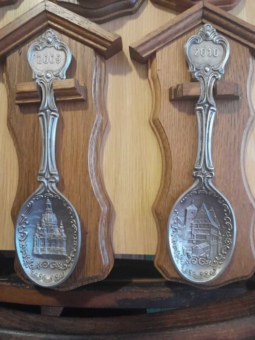 Калаени лъжици за стена от 1983до2010г..