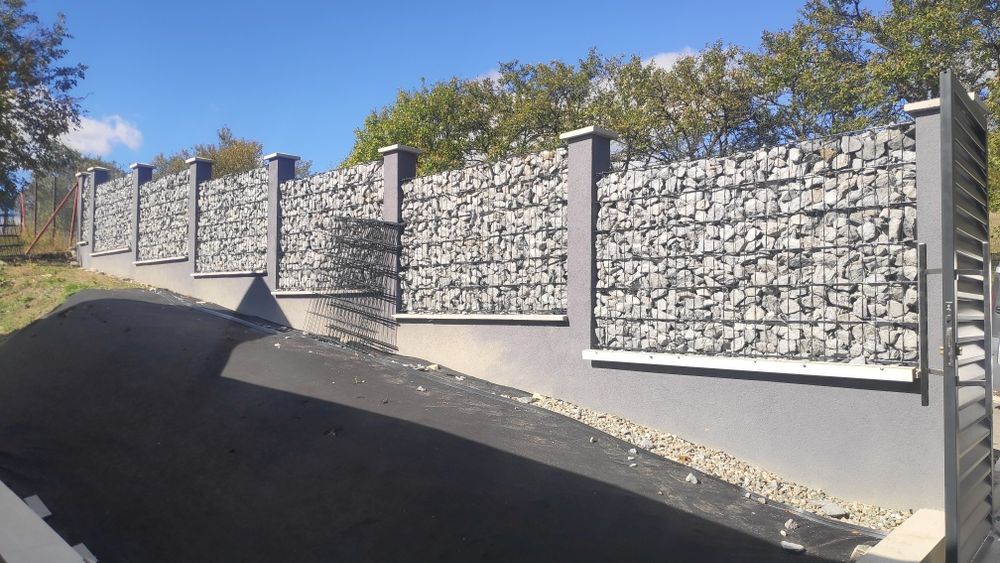 Oferim montaj garduri tip gabion