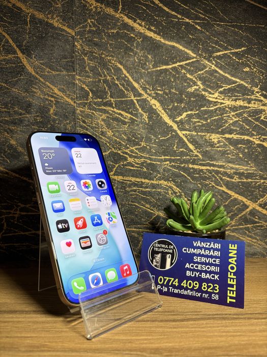 Iphone 16 Pro /128 GB/Garantie 2 ani Centrul de Telefoane/Rate