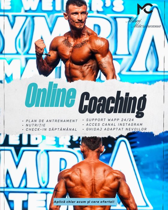 Oferta: sedinte 1:1 sau online coaching