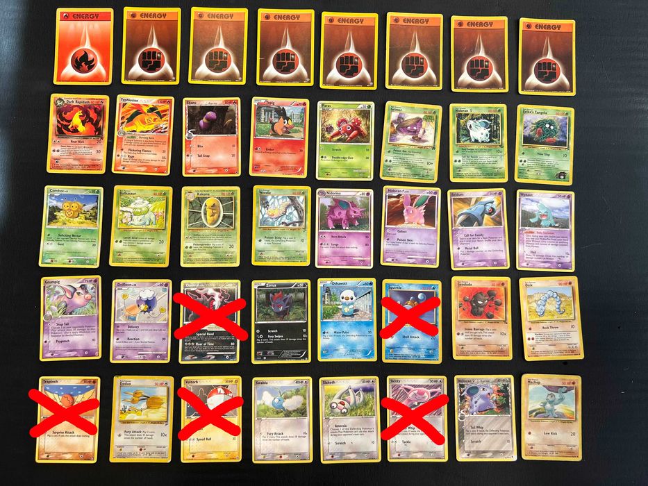 Set carti Pokemon originale vechi