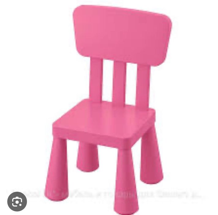 Детский стол и два стула IKEA