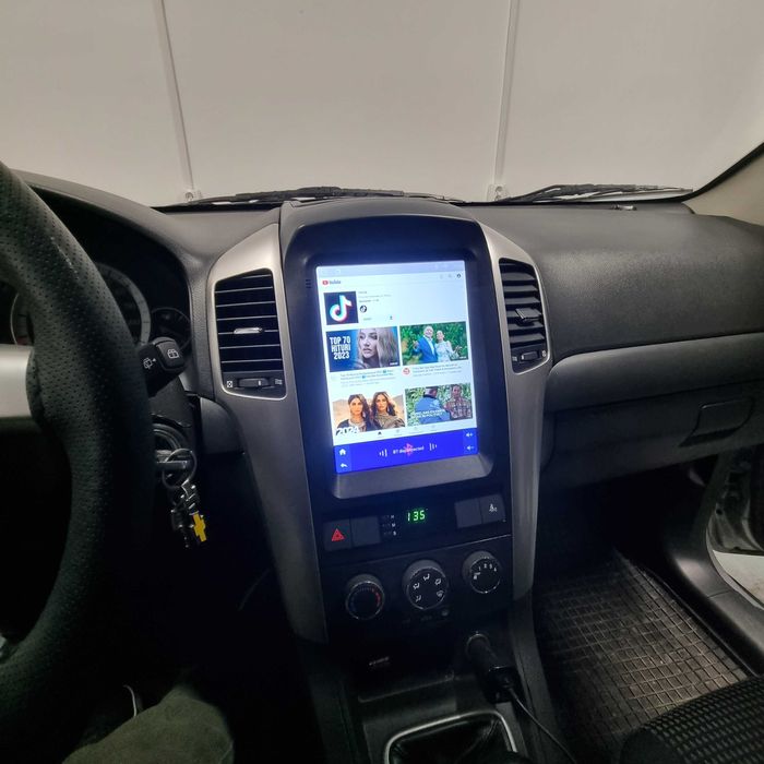 Navigatie Android Chevrolet Captiva Waze YouTube BT