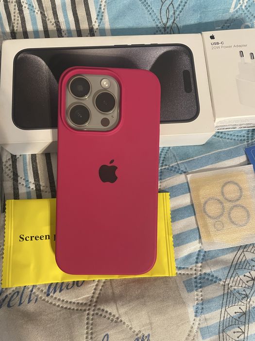 Iphone 15 Pro 256 gb 88% батерия КАТО НОВ