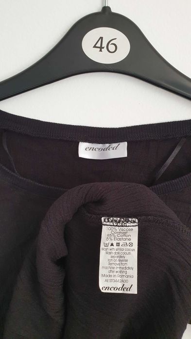 Bluza M Encoded vascoza, ca noua