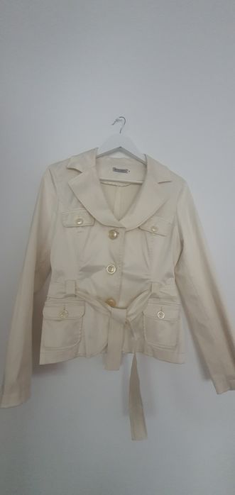 Vand sacou satin, culoare ivory