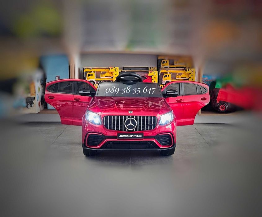 ТОП ЦЕНА!НОВО!Акумулаторна кола Mercedes GLC с 12Vбатерия,EVA гуми,USB