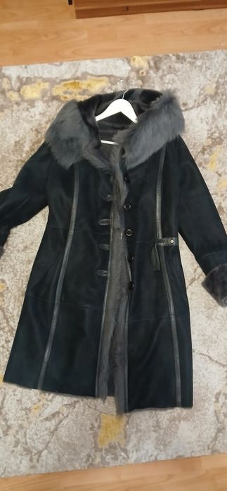 Cojoc dama blana naturala
