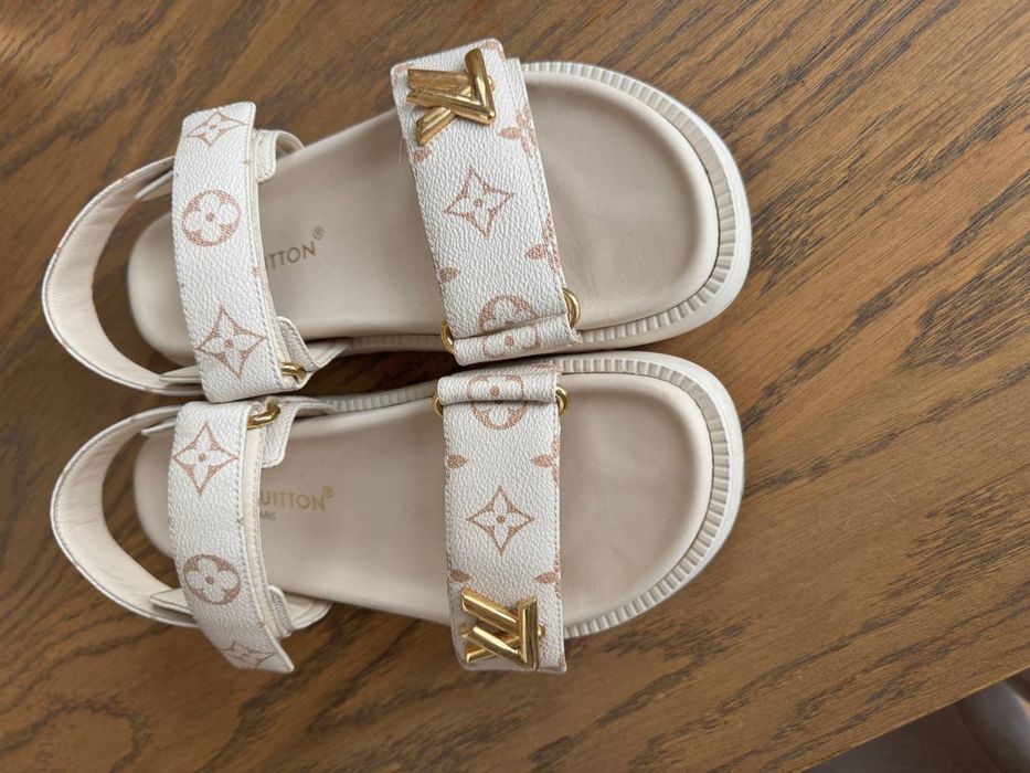 Летние сандалии луи виттон