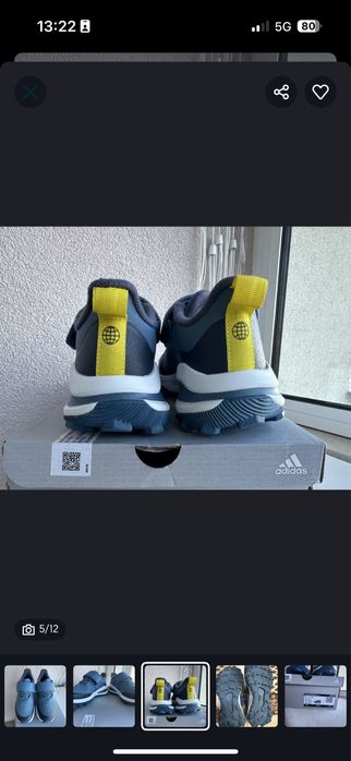 Нови детски маратонки adidas fortarun  и Jack Wolfskin номер 34 и 35