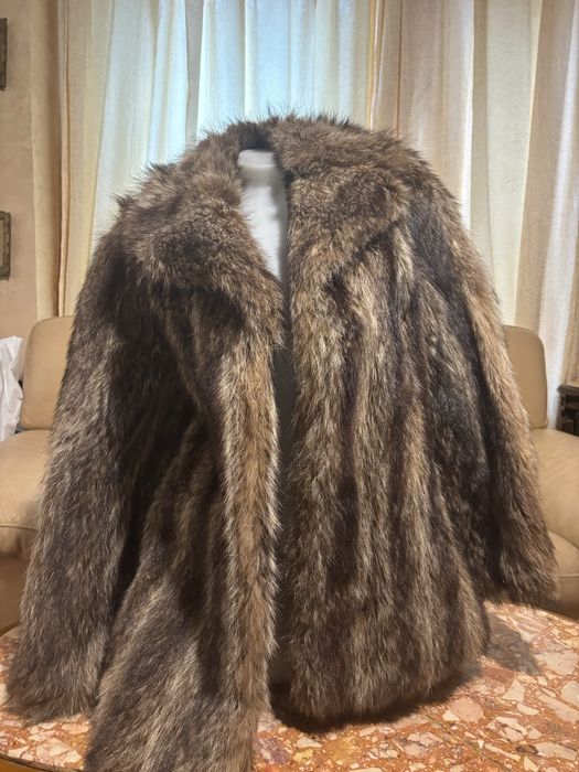 Палто  лисица ботат косъм