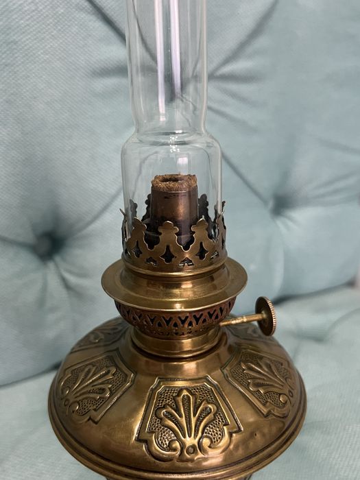 Lampa pe gaz antică